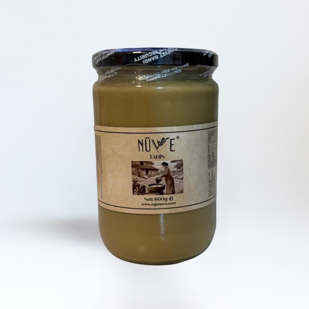 Ege Nüve Tahin (600 g Cam kavanoz) : Doğanın Lezzeti, Sağlığın Kaynağı