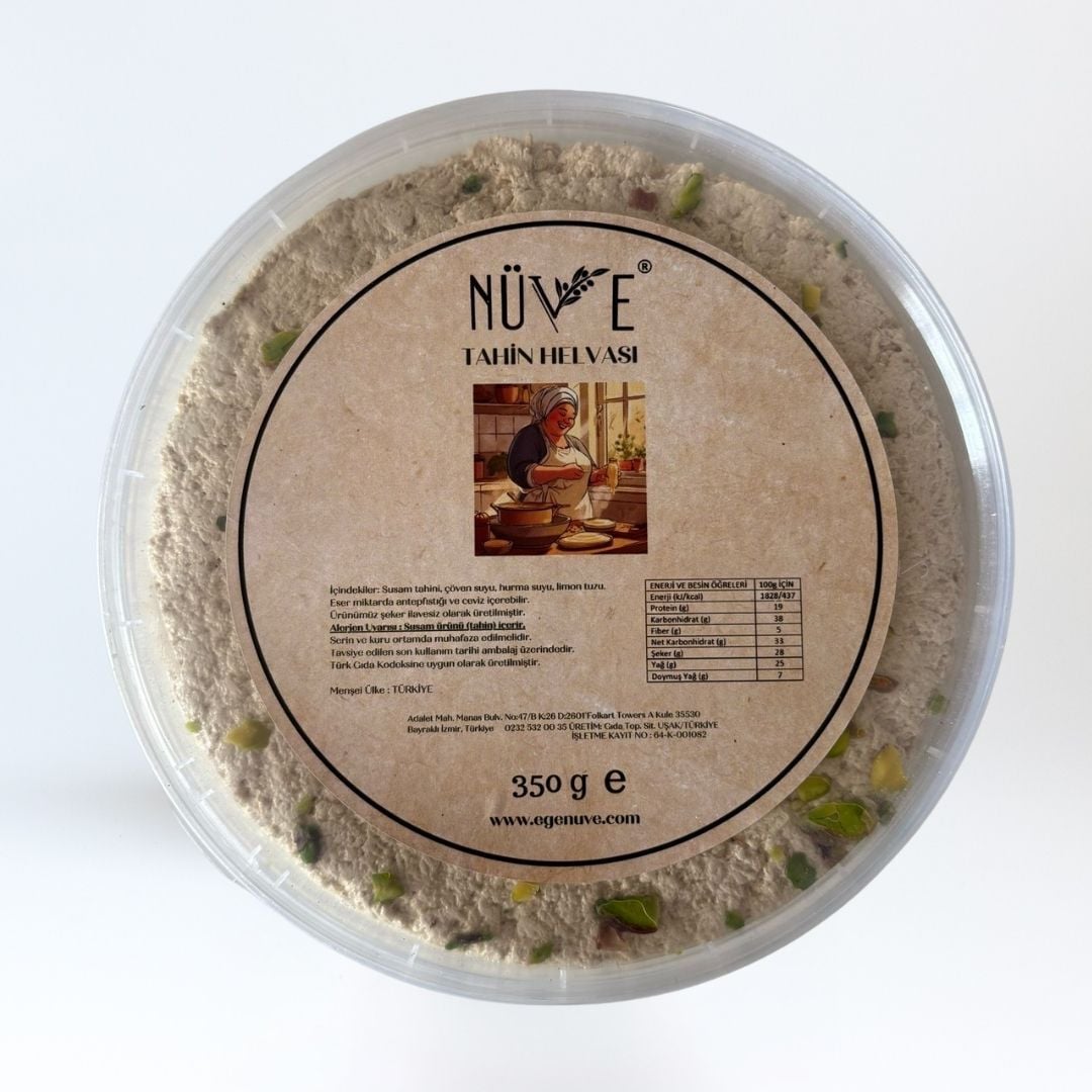 Rafine Şeker İlavesiz Helva (350 g) : Doğal Lezzet, Sağlıklı Atıştırmalık