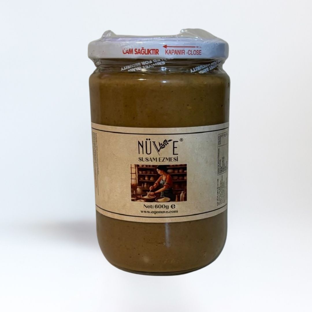 Ege Nüve Susam Ezmesi (600 g Cam kavanoz) : Doğanın Lezzeti ve Besin Zenginliği