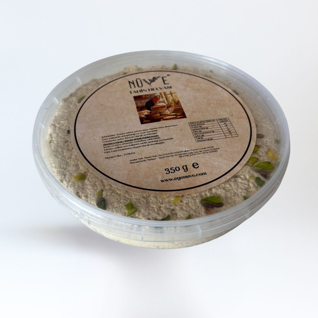 Rafine Şeker İlavesiz Kakaolu Helva (350 g) : Doğal Lezzet, Sağlıklı Atıştırmalık