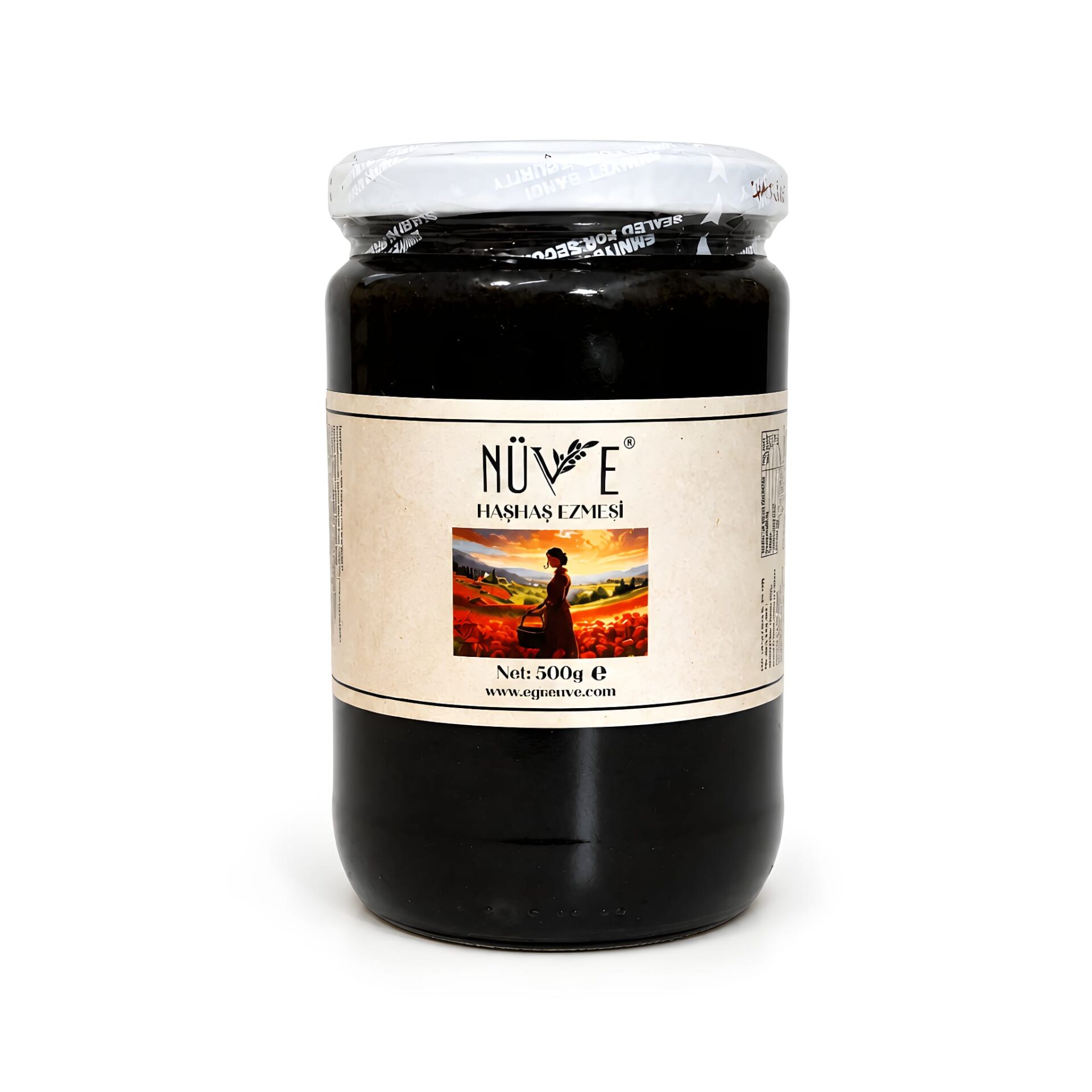 Ege Nüve Siyah Haşhaş Ezmesi 600 g